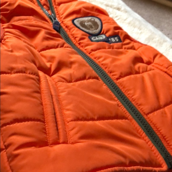 🌟3/$15🌟 Carter’s orange vest size 3T - Picture 3 of 6